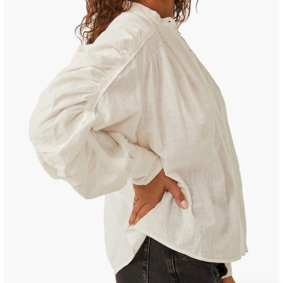 🎉HP🎉NWT Free People Maraya Button Up Top - Picture 7 of 13